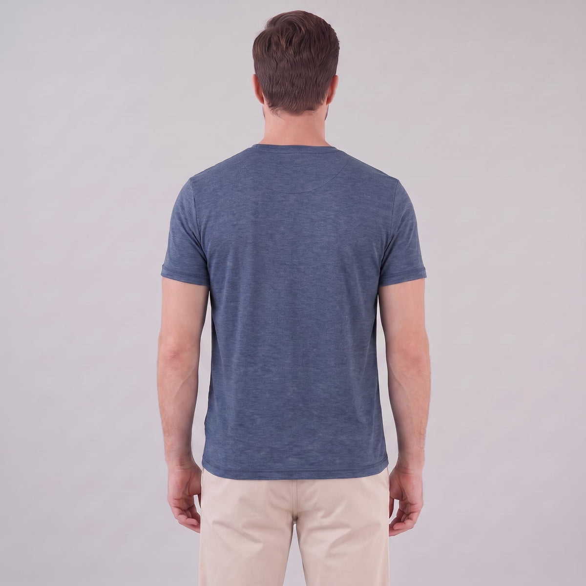 Herren Jerseyshirt mit Rundhalsausschnitt | Gerald