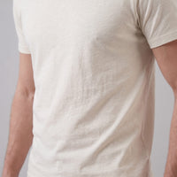 Herren Baumwollshirt in Melange-Optik | Gerhard