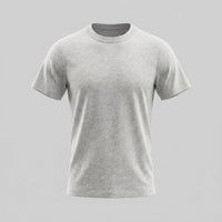 Herren Baumwollshirt in Melange-Optik | Gerhard