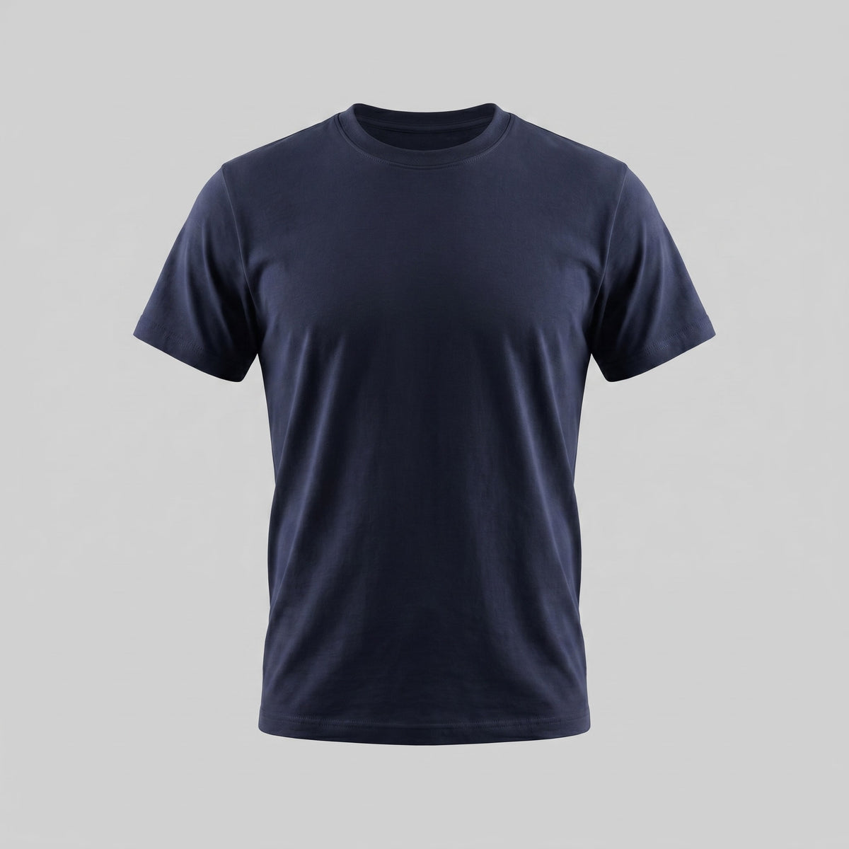 Herren Baumwollshirt in Melange-Optik | Gerhard_15