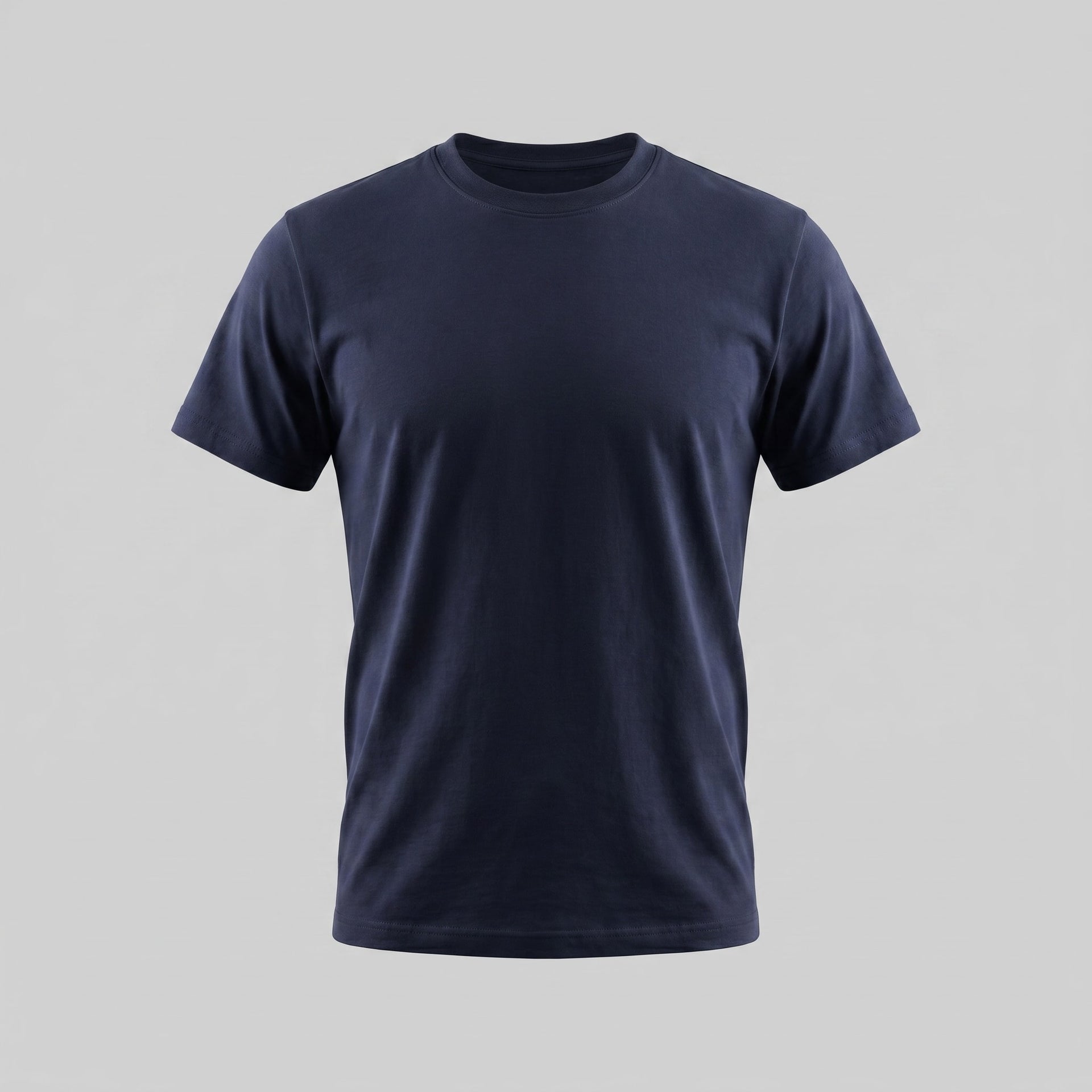 Herren Baumwollshirt in Melange-Optik | Gerhard