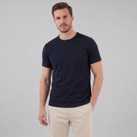 Herren Baumwollshirt in Melange-Optik | Gerhard