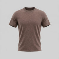 Herren Baumwollshirt in Melange-Optik | Gerhard