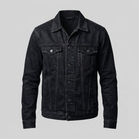 Herren Jeansjacke mit Hemdkragen Regular Fit | Theobald