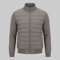 Herren Hybridjacke mit Steppfront und Stehkragen | Gotthard