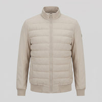 Herren Hybridjacke mit Steppfront und Stehkragen | Gotthard