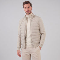Herren Hybridjacke mit Steppfront und Stehkragen | Gotthard