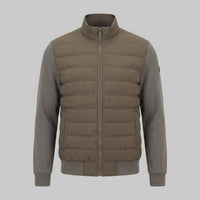 Herren Hybridjacke mit Steppfront und Stehkragen | Gotthard