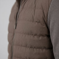 Herren Hybridjacke mit Steppfront und Stehkragen | Gotthard