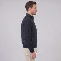 Herren Hybridjacke mit Steppfront und Stehkragen | Gotthard