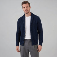 Herren Grobstrickjacke mit Schalkragen | Henrik