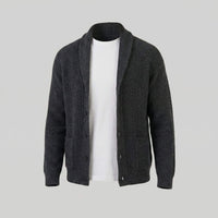 Herren Grobstrickjacke mit Schalkragen | Henrik