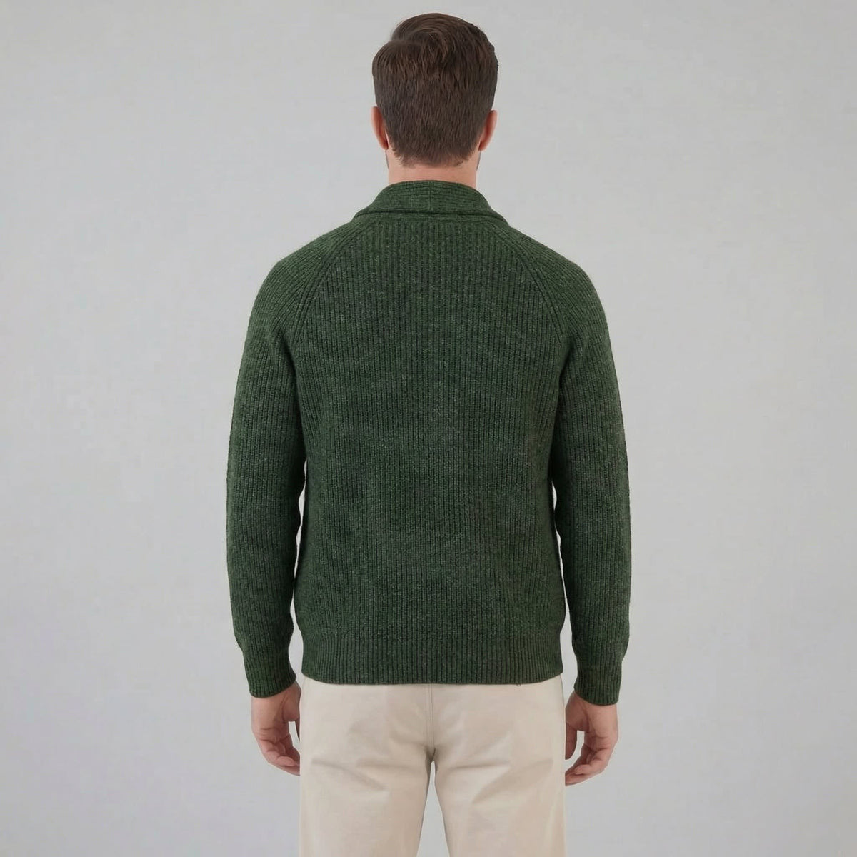 Herren Grobstrickjacke mit Schalkragen | Henrik