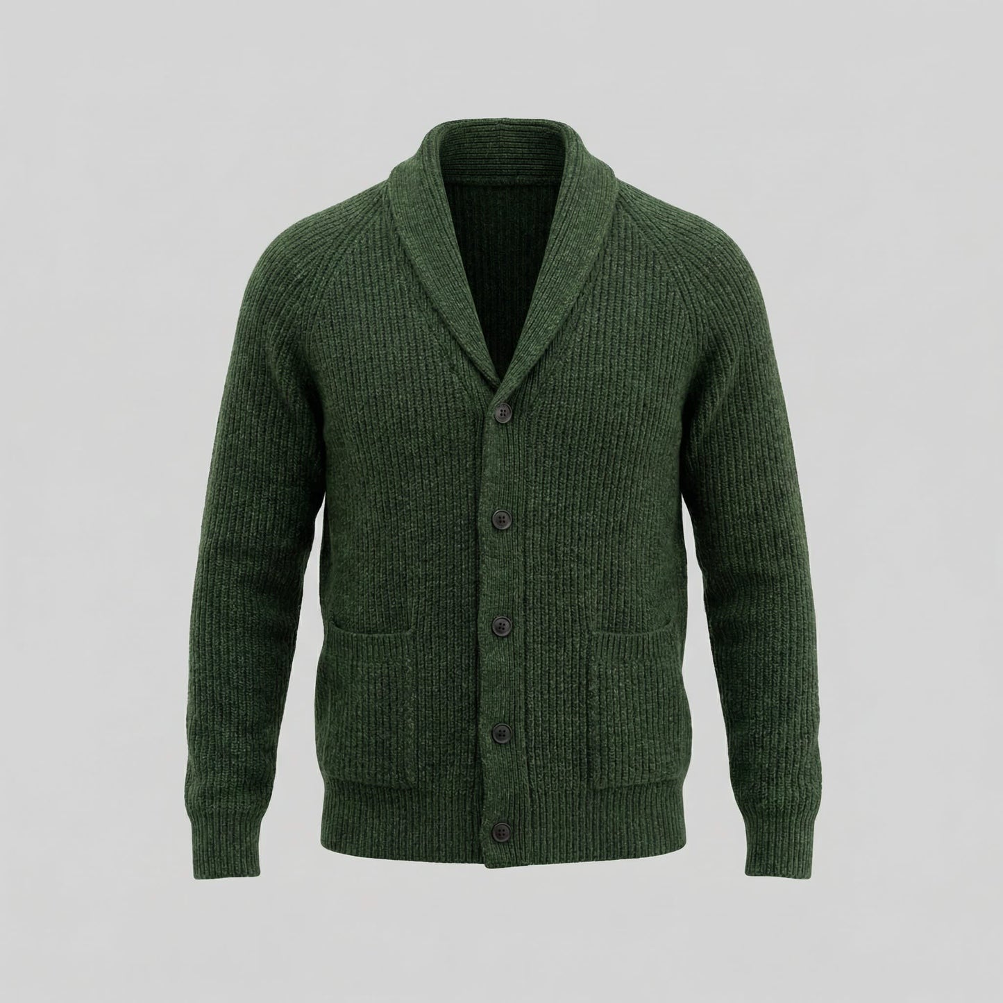 Herren Grobstrickjacke mit Schalkragen | Henrik_26