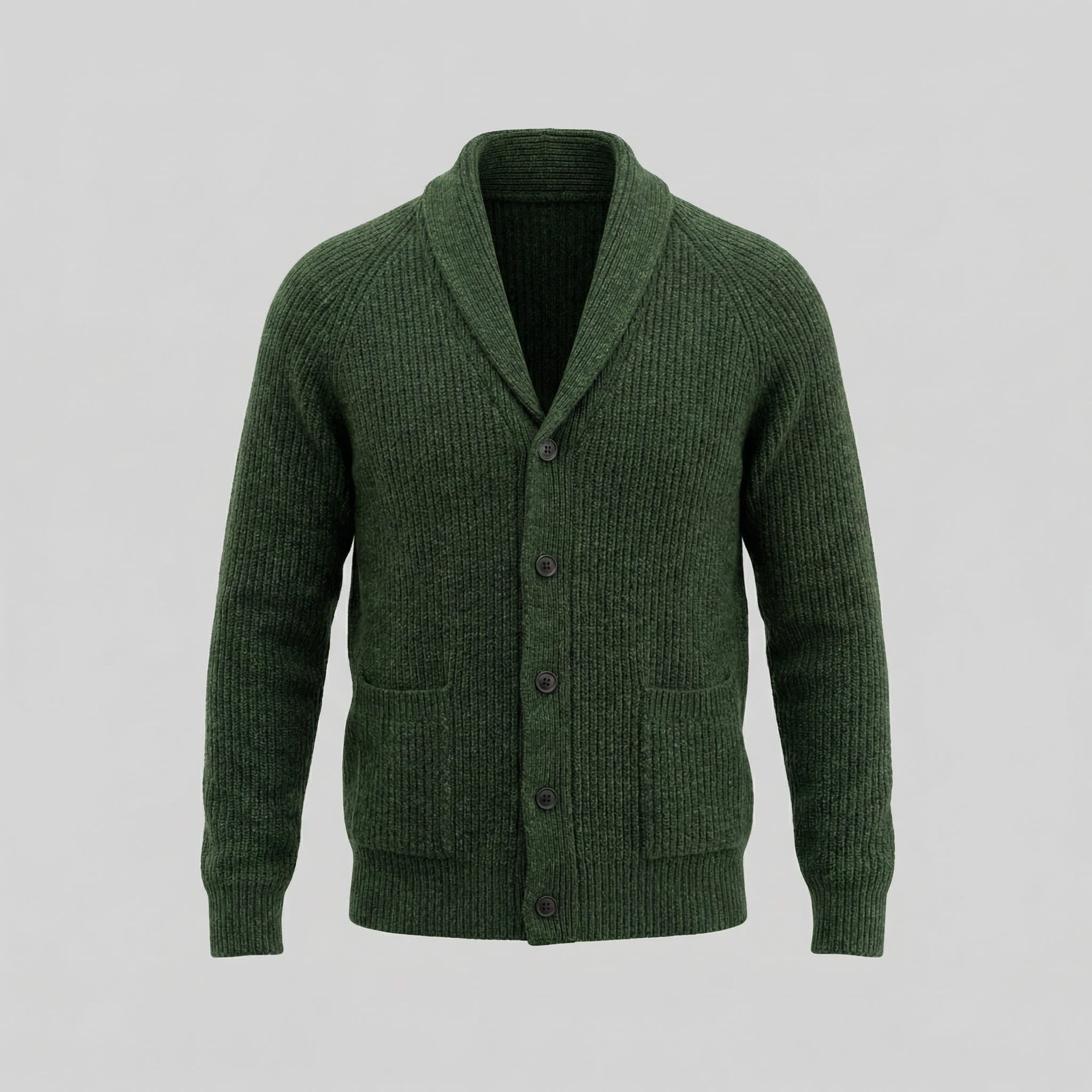 Herren Grobstrickjacke mit Schalkragen | Henrik