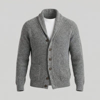 Herren Grobstrickjacke mit Schalkragen | Henrik