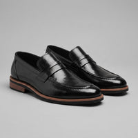 Herren Lederloafer mit Pennyriemen | Berend