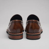 Herren Lederloafer mit Pennyriemen | Berend