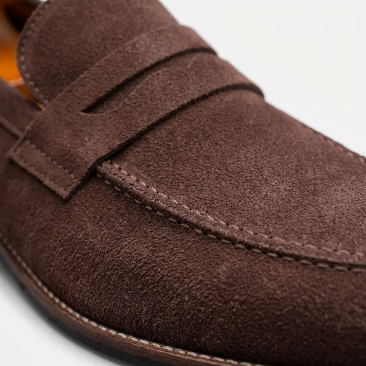 Herren Wildlederloafer mit Pennyriemen | Hasso_3