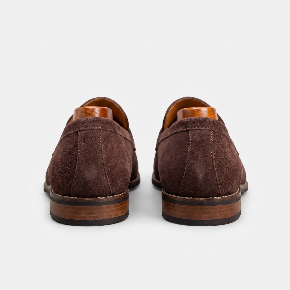 Herren Wildlederloafer mit Pennyriemen | Hasso_5