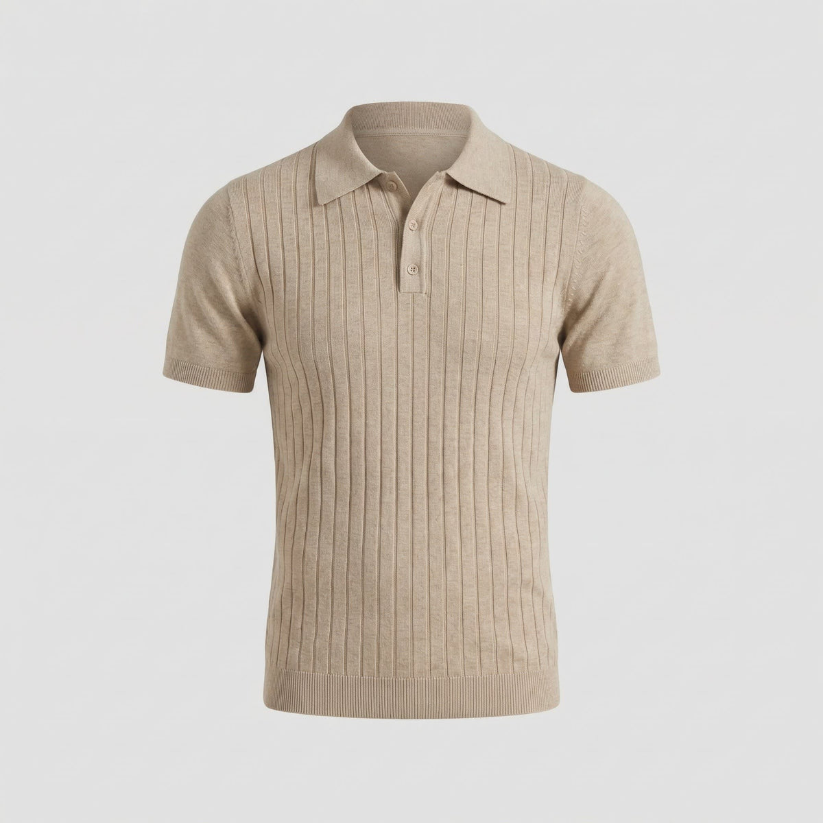 Herren Strickpoloshirt Rippstruktur Slim Fit | Edmund_5