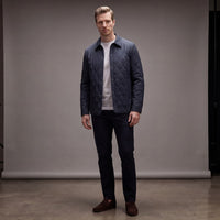 Herren Steppjacke mit Hemdkragen | Thies