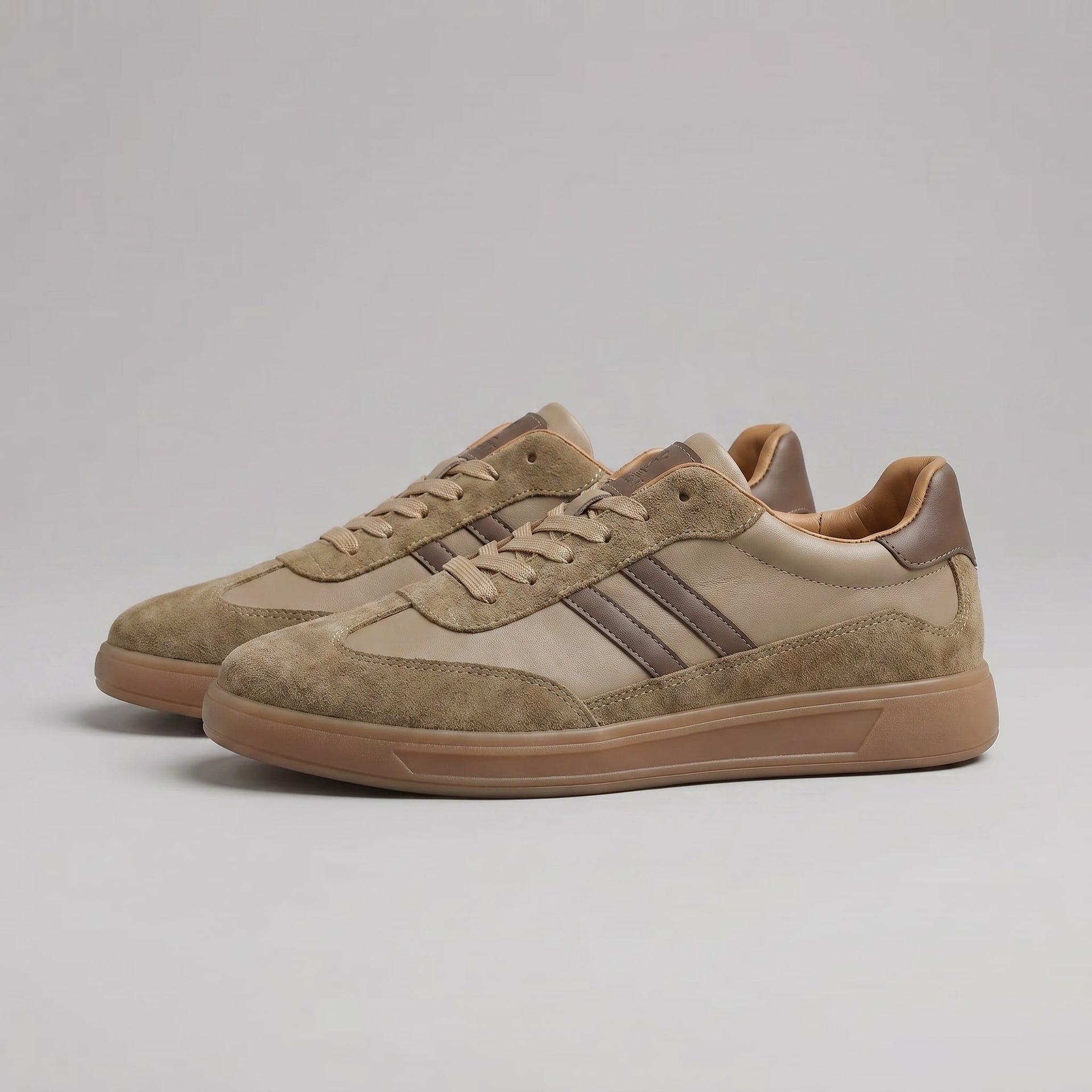 Herren Retro-Sneaker mit Gummilaufsohle | Malte