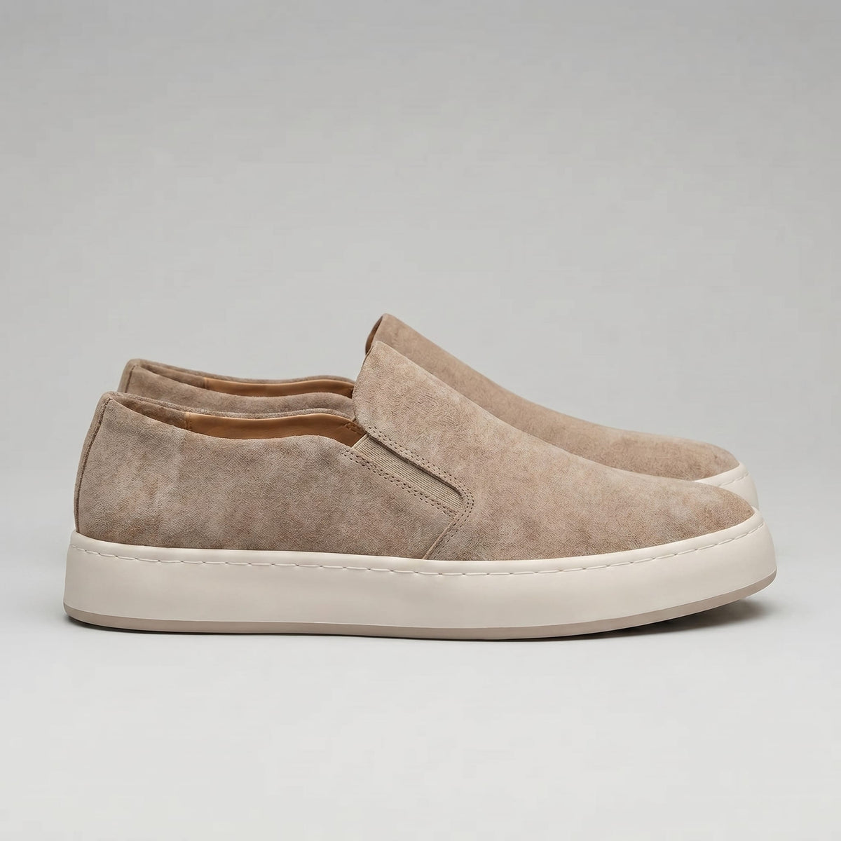 Herren Sneaker mit Gummizug in Wildlederoptik | Manuel