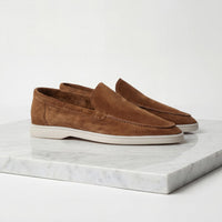 Herren Wildlederloafer mit Mokassinnaht | Bernd
