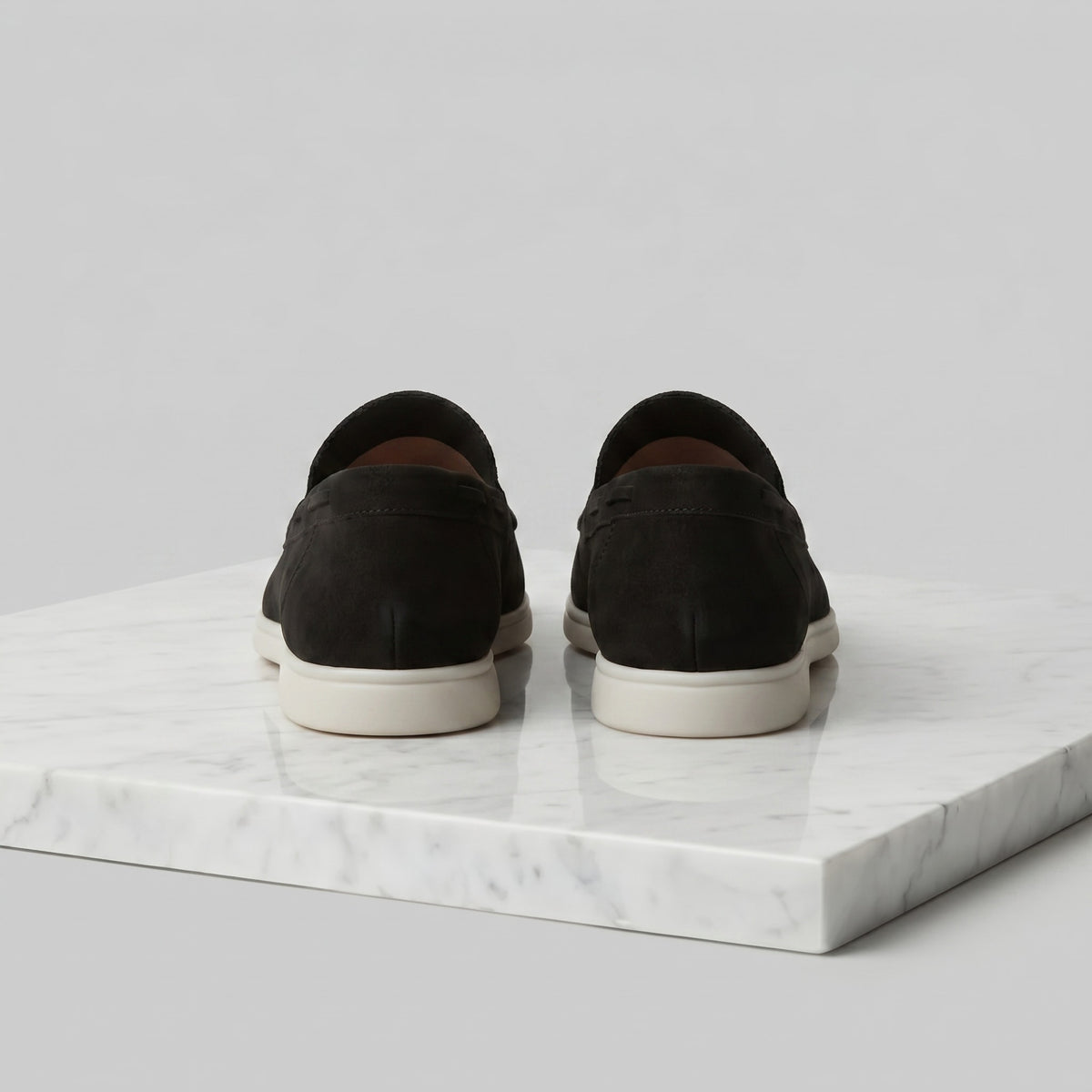 Herren Wildlederloafer mit Mokassinnaht | Bernd_23