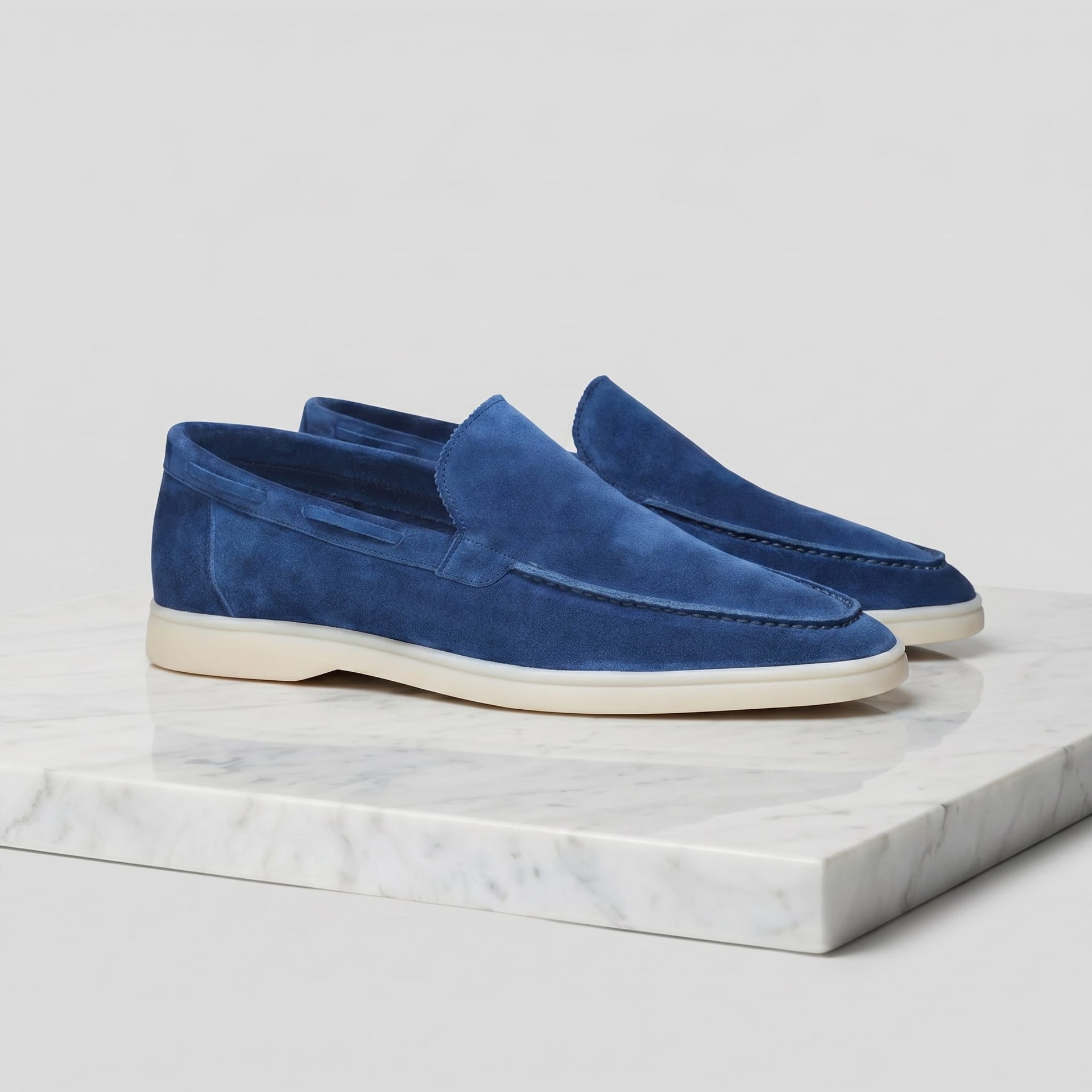 Herren Wildlederloafer mit Mokassinnaht | Bernd