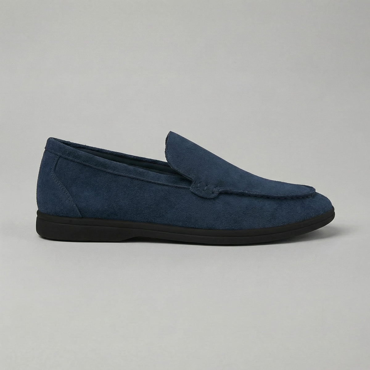 Herren Wildlederloafer mit Mokassinnaht | Bernd_9