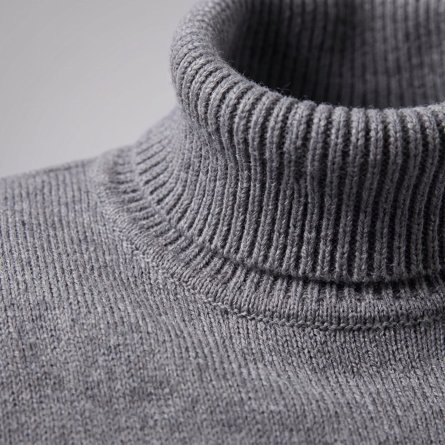 Herren Wollpullover mit Stehkragen | Severin_15
