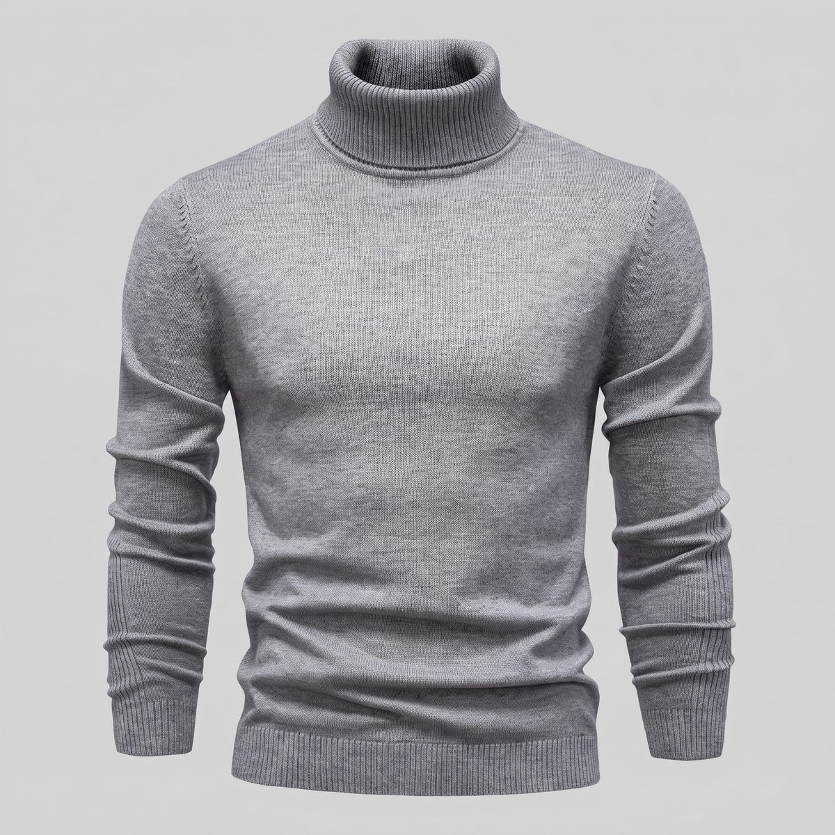 Herren Wollpullover mit Stehkragen | Severin