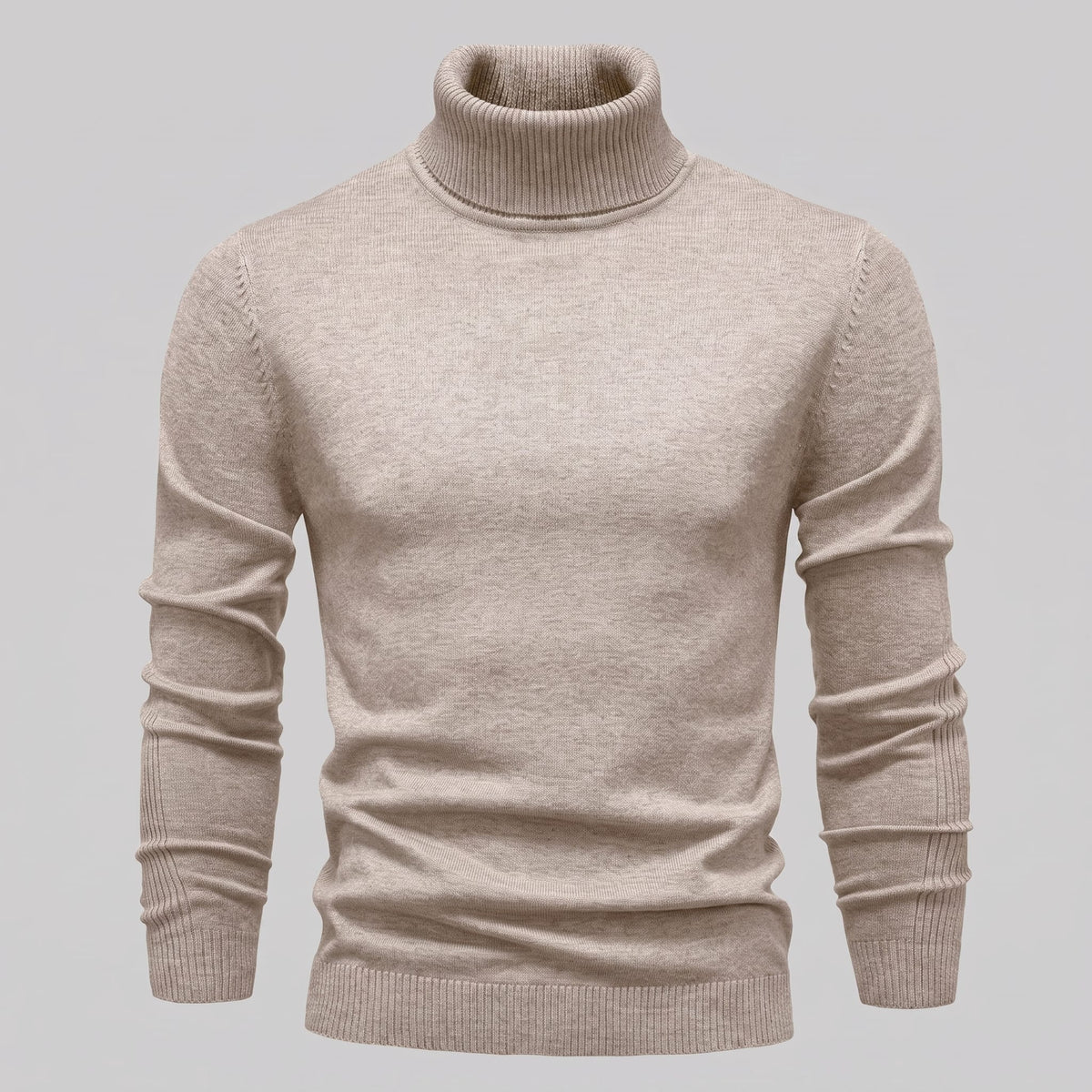 Herren Wollpullover mit Stehkragen | Severin