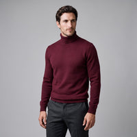 Herren Wollpullover mit Stehkragen | Severin