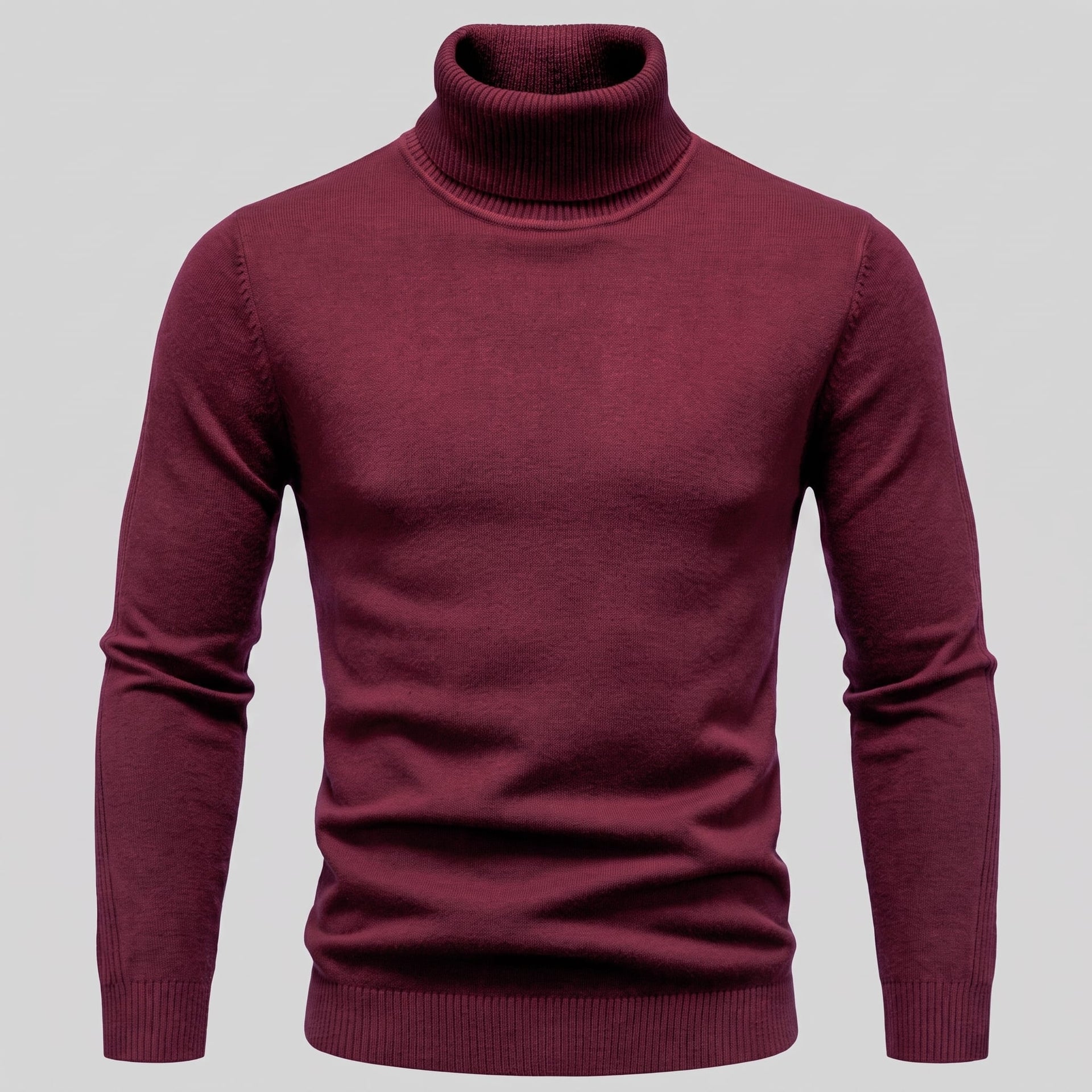 Herren Wollpullover mit Stehkragen | Severin