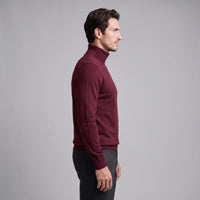 Herren Wollpullover mit Stehkragen | Severin
