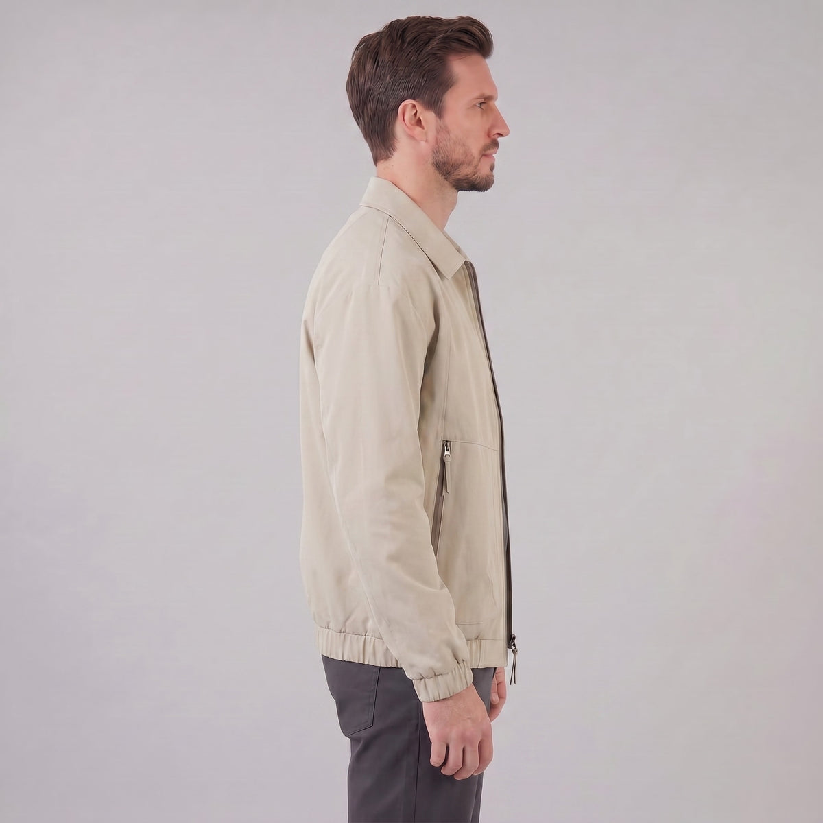 Herren Blouson mit Hemdkragen | Egbert
