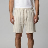Herren Leinenshorts mit Elastikbund | Ottfried