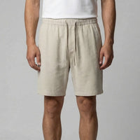 Herren Leinenshorts mit Elastikbund | Ottfried