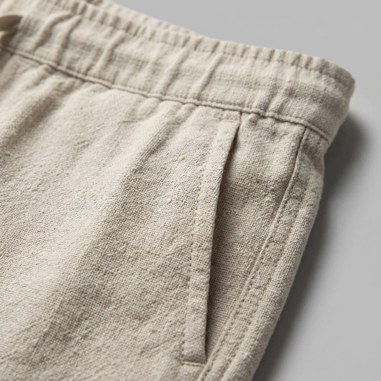 Herren Leinenshorts mit Elastikbund | Ottfried_14