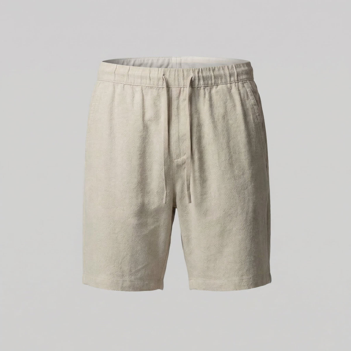 Herren Leinenshorts mit Elastikbund | Ottfried_15