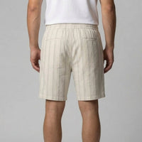 Herren Leinenshorts mit Elastikbund | Ottfried