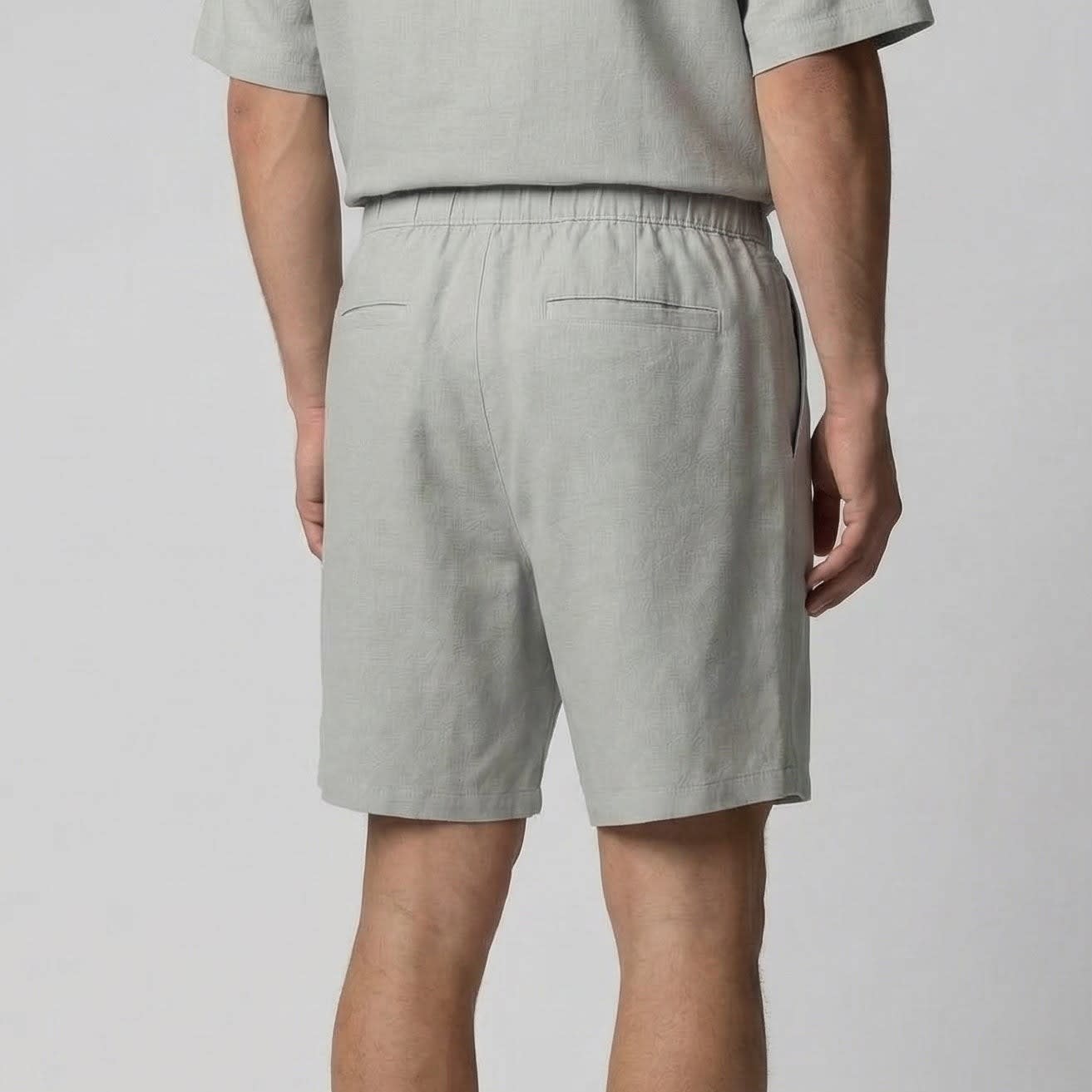 Herren Leinenshorts mit Elastikbund | Ottfried