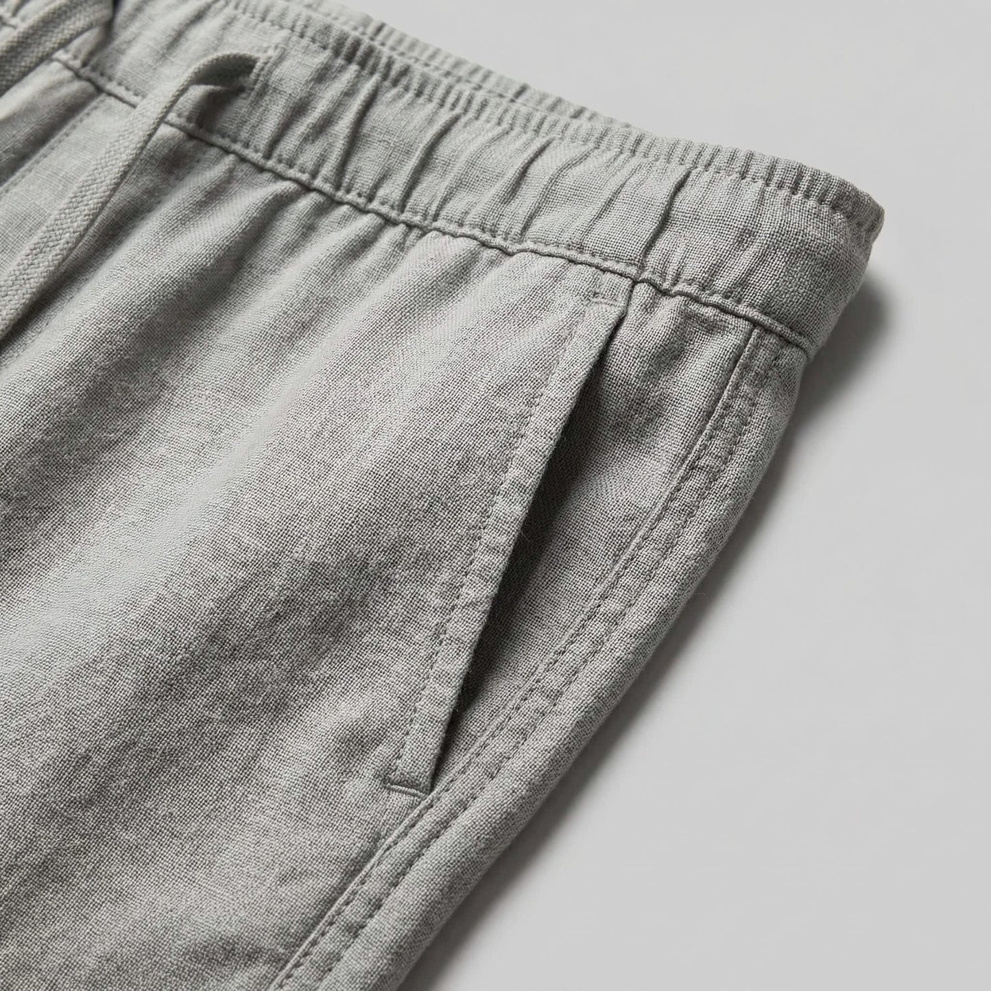 Herren Leinenshorts mit Elastikbund | Ottfried_9
