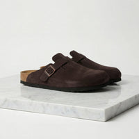 Herren Clogs mit Schnallenriemen | Heimo