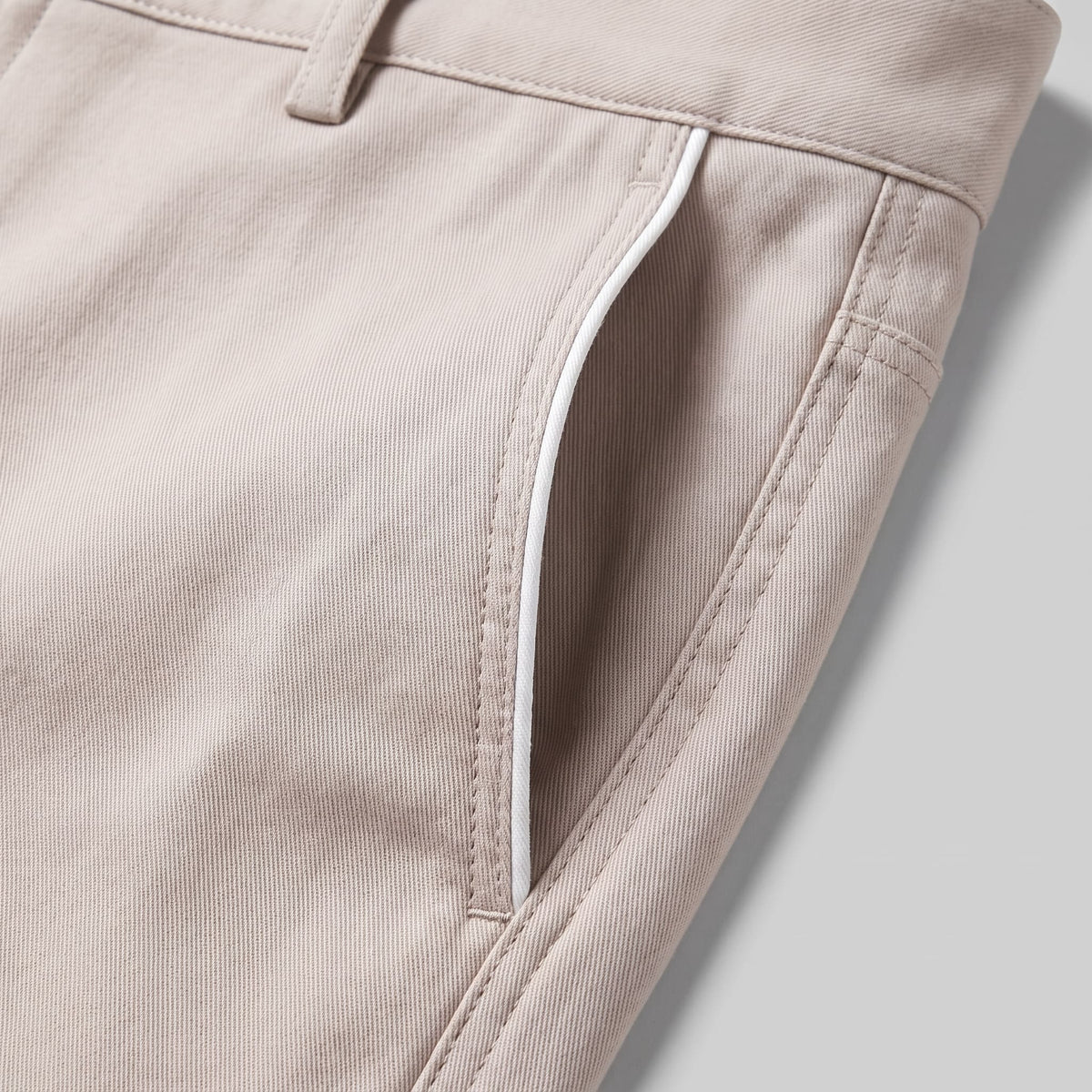 Herren Chinoshorts mit Kontrastpaspel | Ottokar