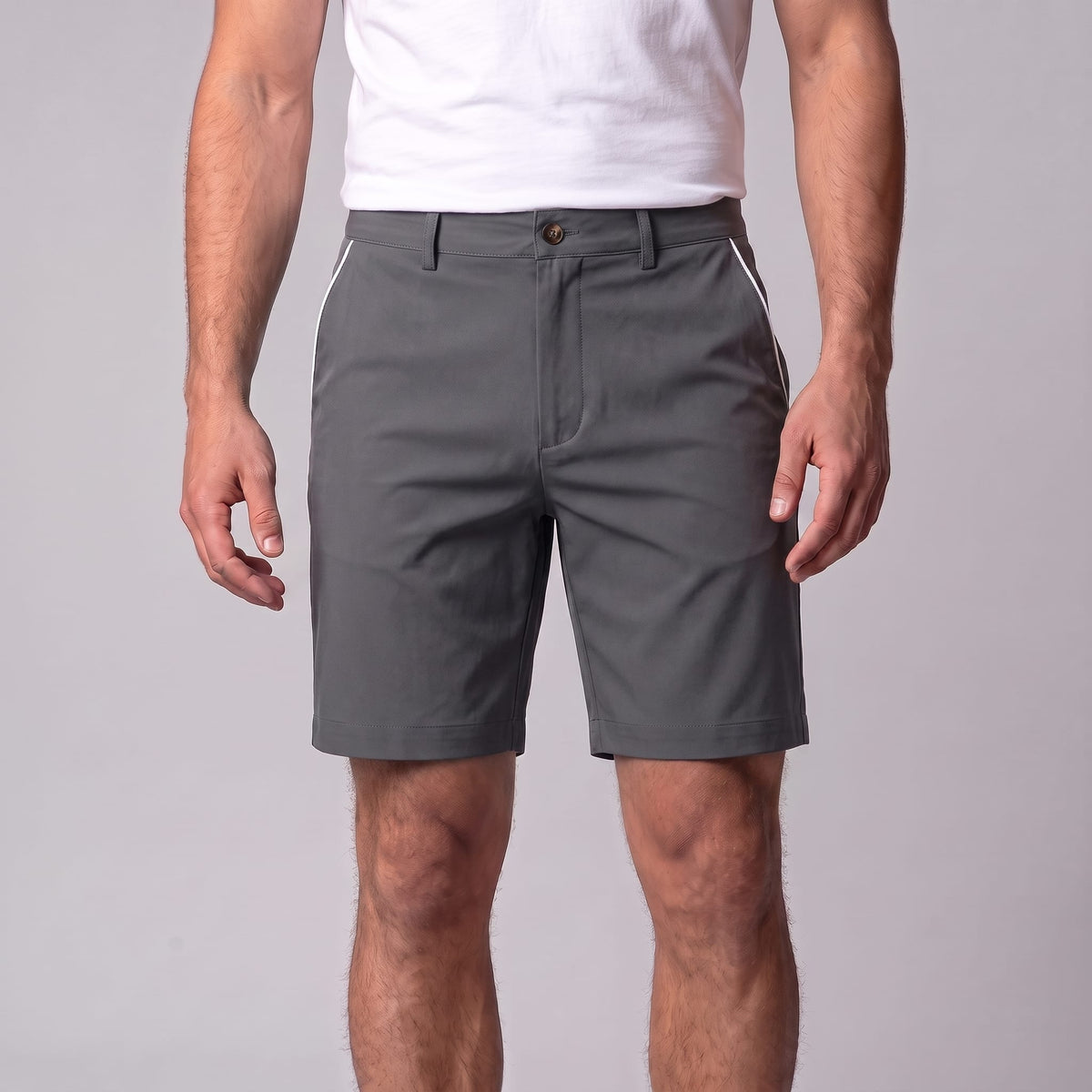 Herren Chinoshorts mit Kontrastpaspel | Ottokar