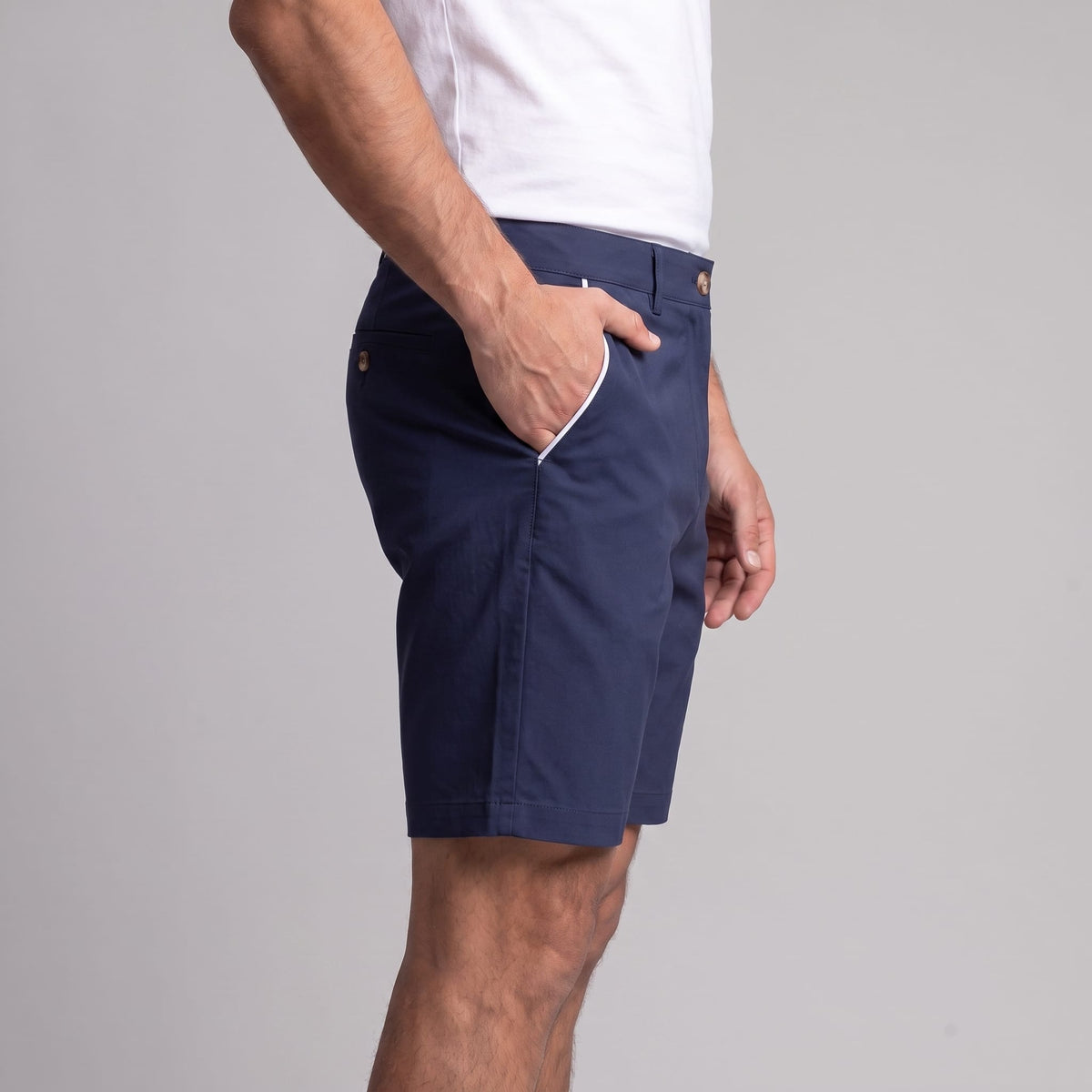 Herren Chinoshorts mit Kontrastpaspel | Ottokar_4